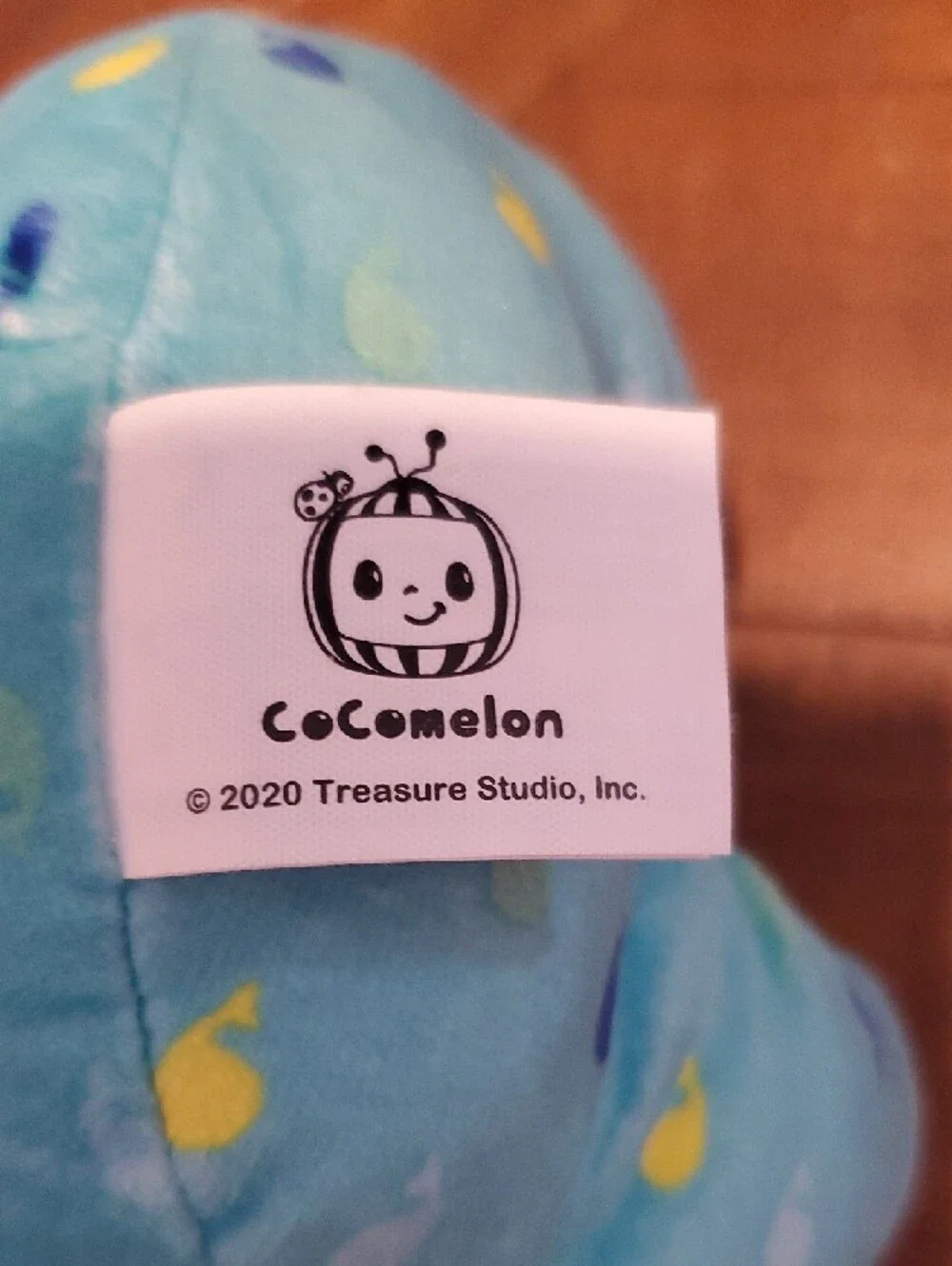 Plush Baby Doll with Blue Pajamas and Red Plush Bear